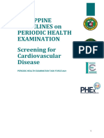 (CPG) Philippine Guidelines On Periodic Health Examination - Screening For Cardiovascular Disease