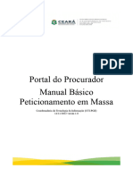 Manual Portal Do Procurador Peticionamento em Massa