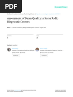 Assesment of Beam Quality