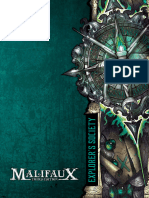 Malifaux 3e - Faction Book - Explorer's Society {WYR23028}