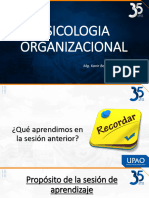 Semana 09 - Comportamiento Organizacional y La Gestión Del Talento Humano