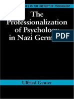 The Profissionalization of Psychology in Germany Nazi