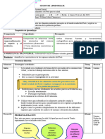 Sesion de Aprendizaje 25 de Setiembre