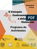 Programa FINAL Coloquio Centroamérica A Debate