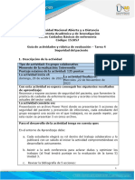 Guía de Actividades y Rúbrica de Evaluación - Unidad 3 - Tarea 4 - Seguridad Del Paciente