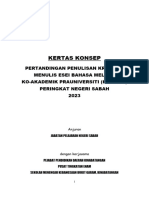 Kertas Konsep Esei 2023