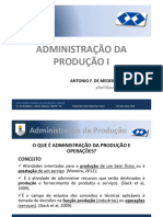 Aula 02 - Administração Da Produção - Conceitos Iniciais