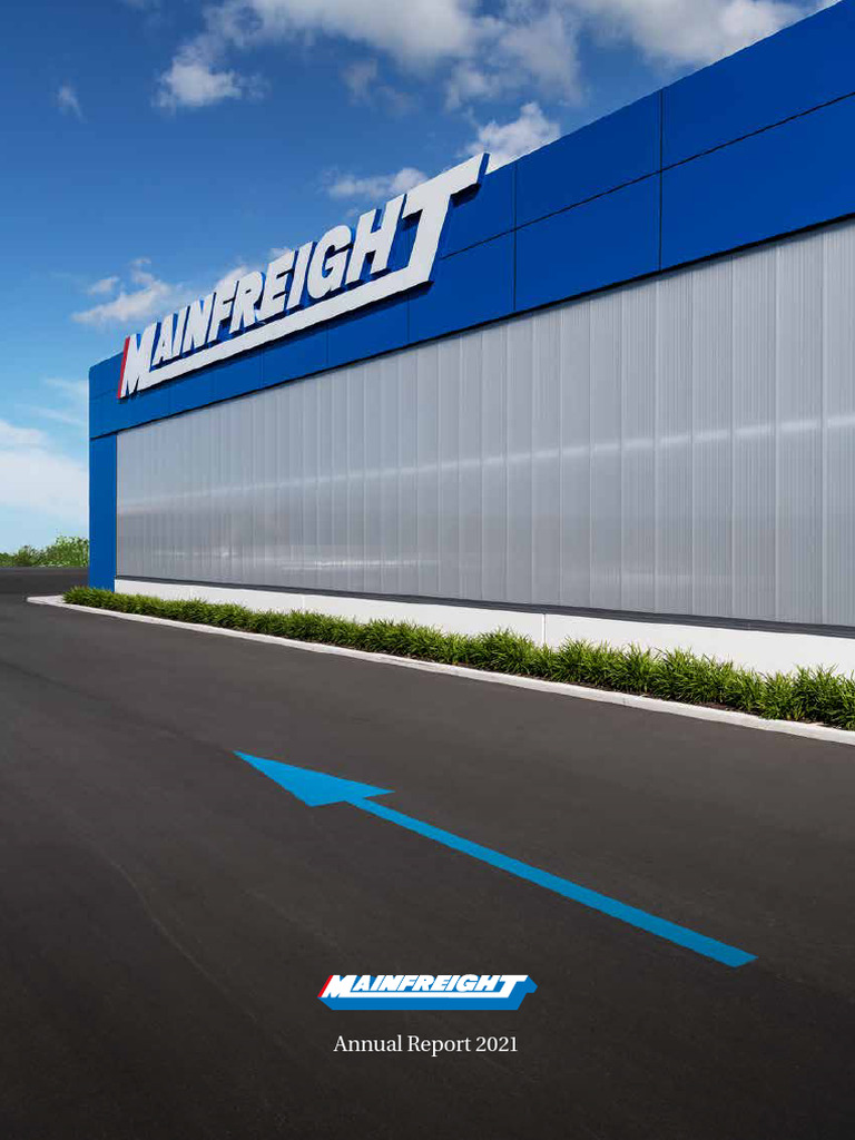Mainfreight Annual Report 2021 | PDF | Taxes | Water