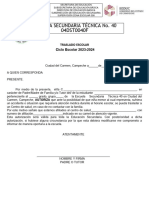 Acuerdo de Traslado y Mochila Segura 2023 - 2024