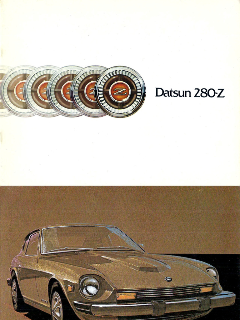 1977 DATSUN 280Z SERVICE MANUAL PDF visual data 6