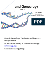 Using DNA in Genealogy 1