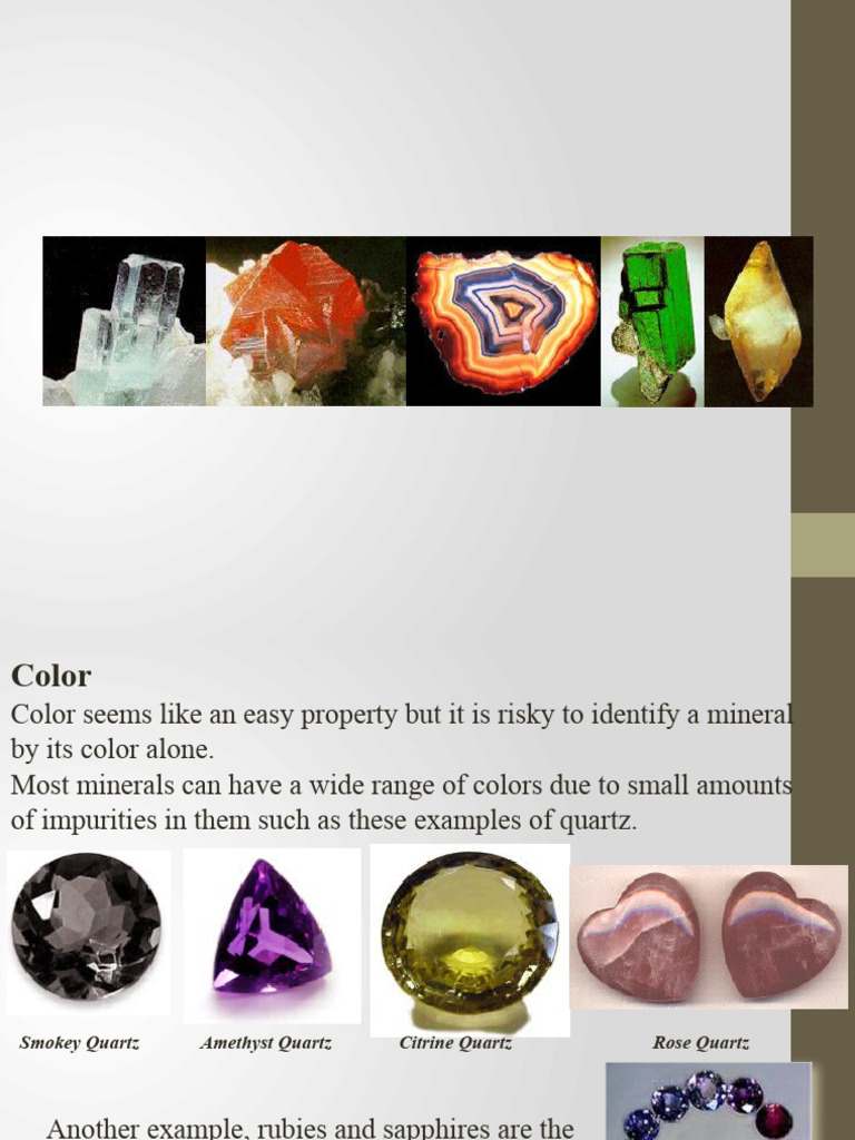 Chemical Classification of Mineral | PDF