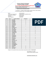 Rekapitulasi Hasil Tahfiz (Kelas 6)