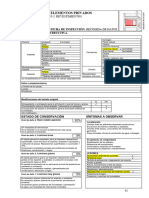 Elementos Privados: Ficha de Inspección. Recogida de Datos Descripción Constructiva