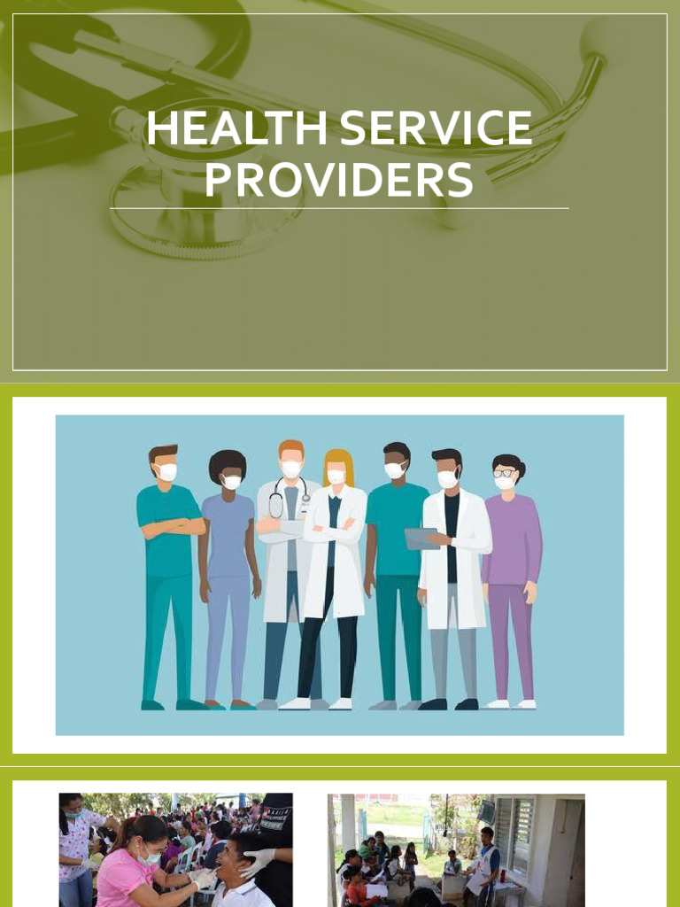 SLIDE 1 - H10 (Health Service Providers) | PDF