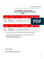 Aptos Evaluacion Curricular Convocatoria Suplencia