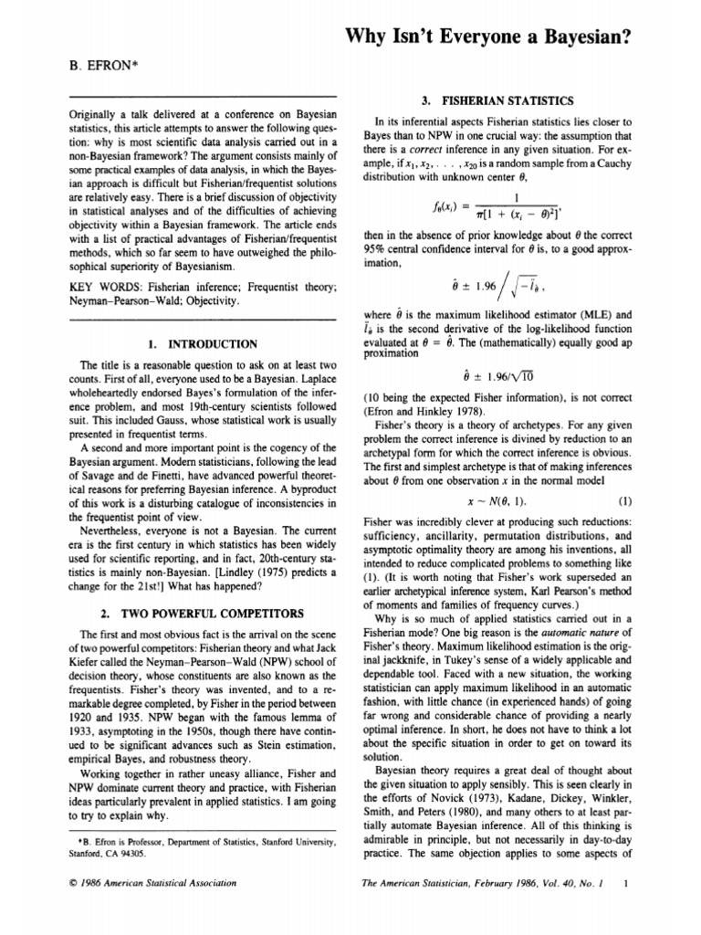 Efron Why Everyone PDF