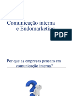 Comunicação Interna e Endomarketing