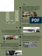 Infografía Verde de Estilo Minimalista y Moderno Sobre La Guerra Civil Española