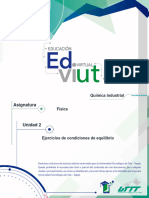 ACT - EVA.02.03.01. 1ra. y 2da. Ley de Newton en Los Principios de Estática y Condiciones de Equilibrio