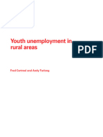 Youth Unemployment in Rural Areas: Fred Cartmel and Andy Furlong
