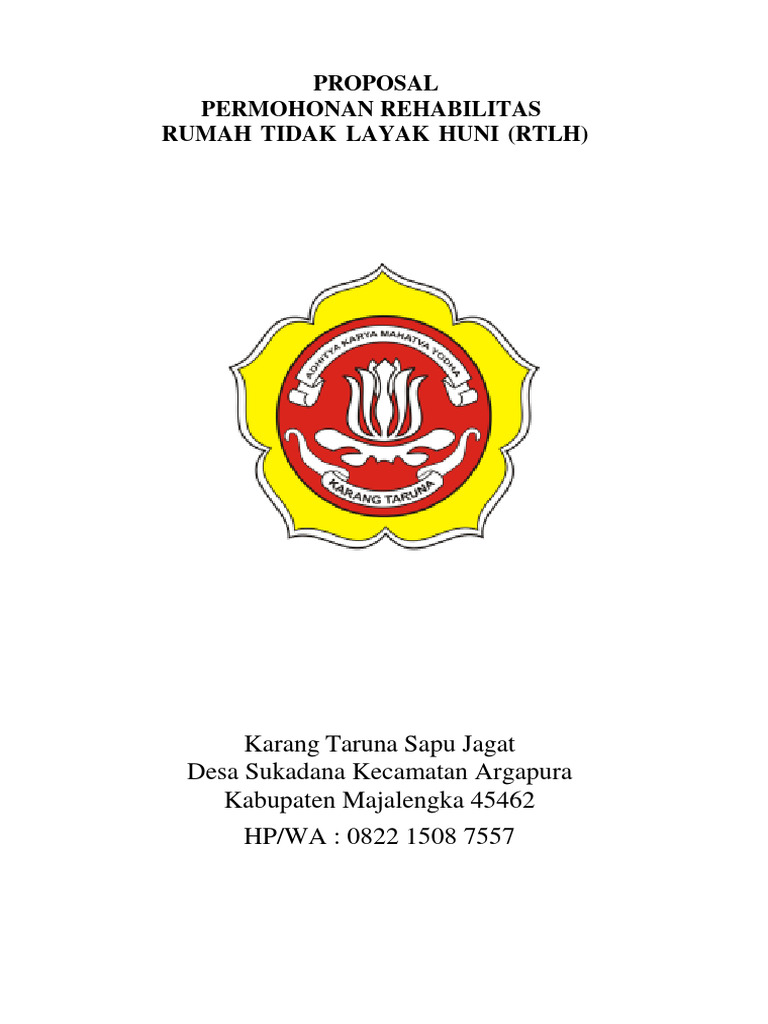Proposal Rehabilitasi RTLH Majalengka | PDF
