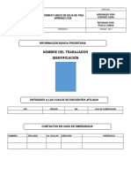 Formato Unico de Hoja de Vida Aprehsi