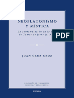 Cruz Cruz, Juan, Neoplatonismo y Mística, EUNSA 2013