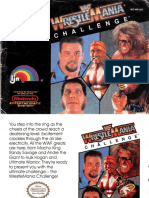 WWF Wrestlemania Challenge - Manual (Clearscan)