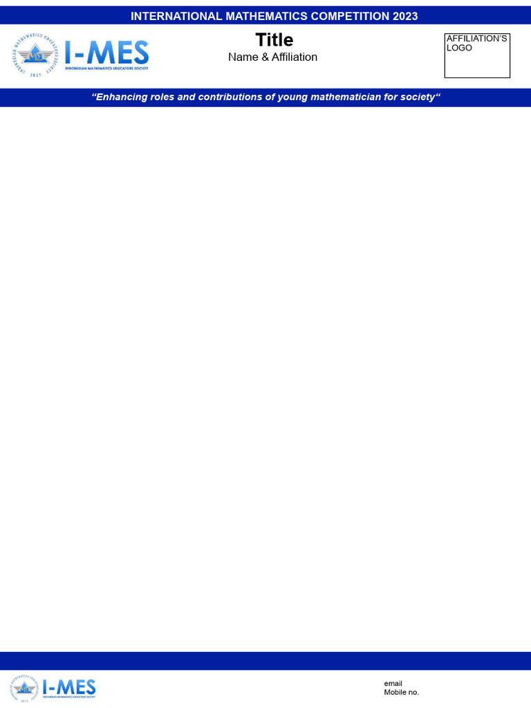 Poster Template | PDF