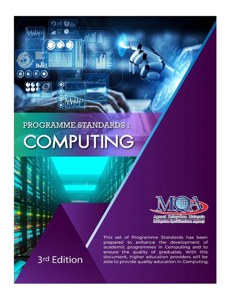 Computing Programme Standards 2023 | PDF | Computer Science | Academic ...