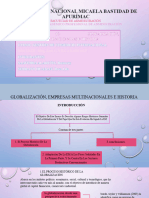 Globalización, Empresas Multinacionales e Historia1