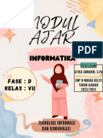 MODUL 3 Teknologi Informasi Dan Komunikasi