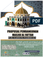 Proposal Masjid Al Fatah Puri Harmoni Pasirmukti New