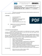 POP - usur.NSP.014 Preparo E Administração de Cloreto de Sódio