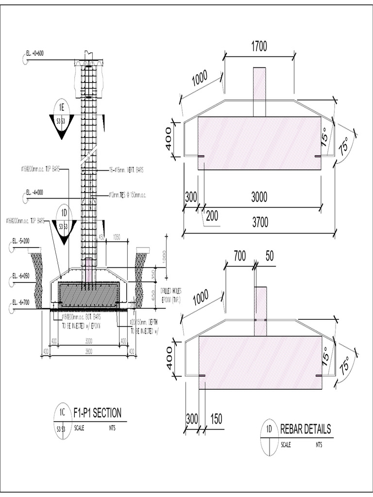 Rebar For Retrofit Details | PDF