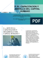 Cap. Iv. - Capacitacion y Desarrollo Del Capital Humano