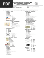 Penilaian Sumatif Akhir - Bahasa Inggris - Ganjil - KLS4