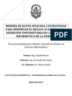 Tesis Doctoral Mineria de Datos Aplicadas A Minimiza Rezago Academico y Desercion Univer