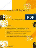 ICT502 - Relational Algebra