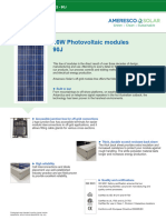 Ameresco - Panel Solar - Hoja Técnica - Cristalino - 90J