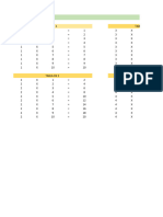 Tablas y Calendario