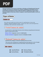 Financial Analysis