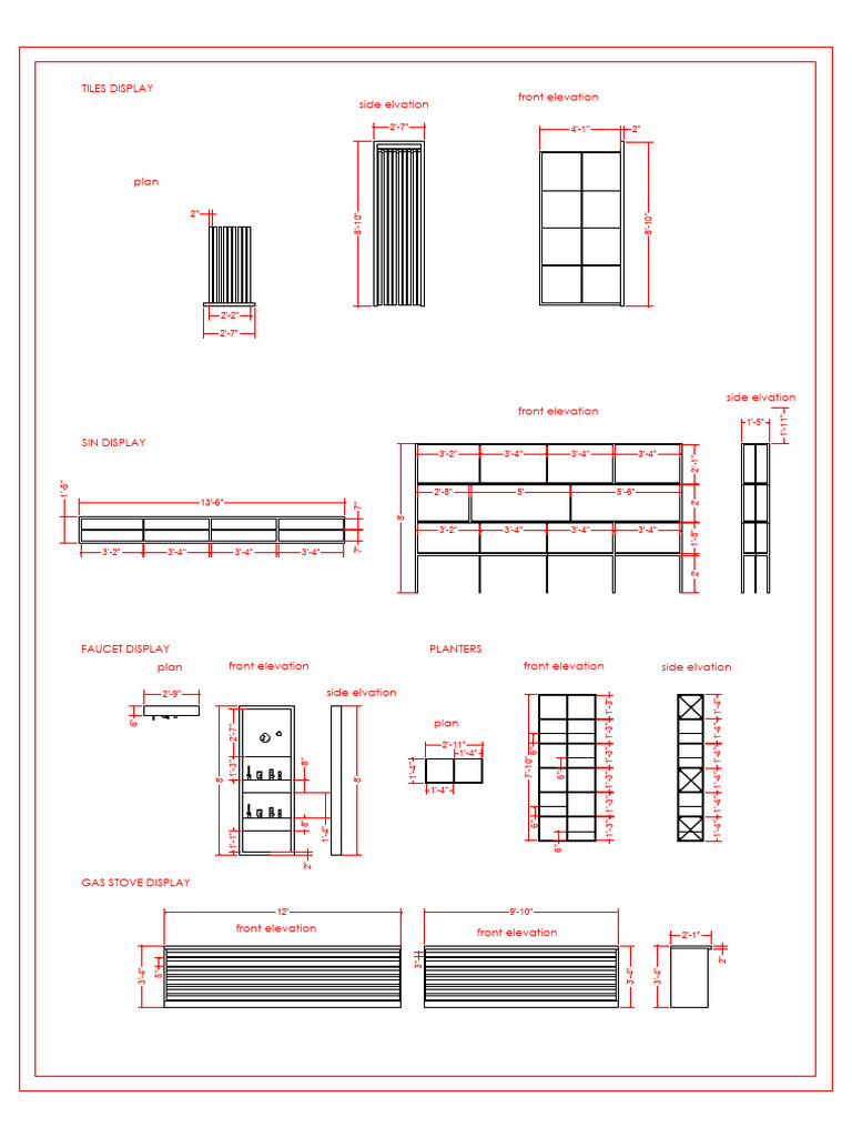 Furniture Dimension PDF