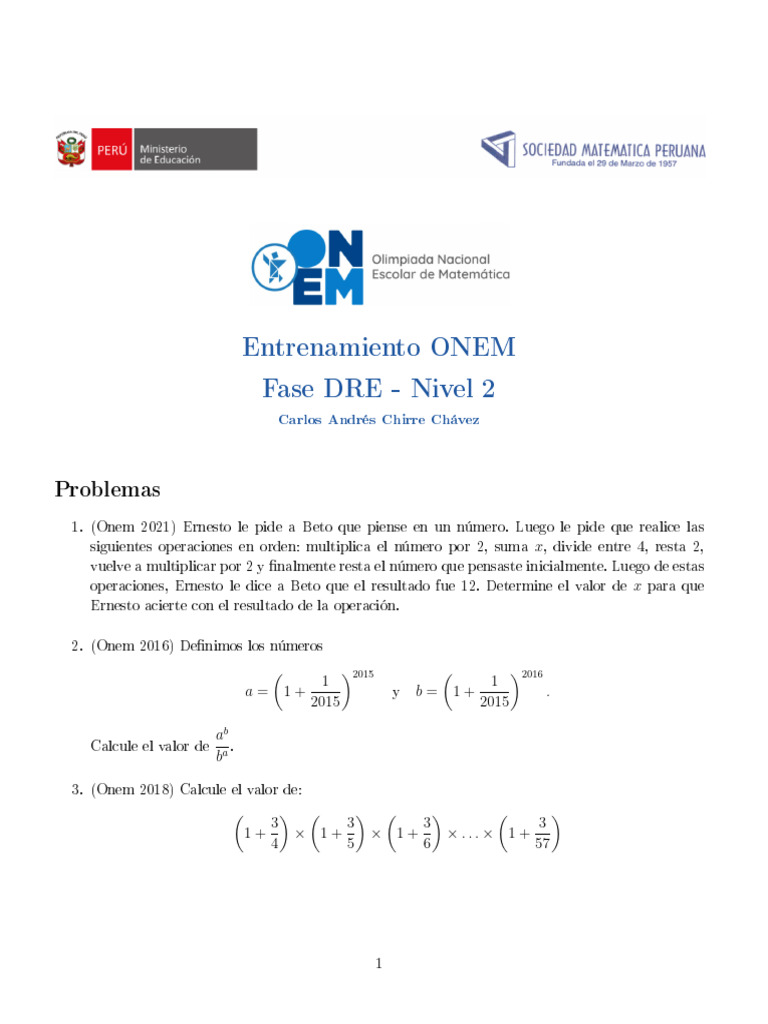 Fase DRE - Nivel 2 | PDF