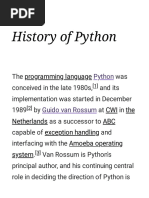 History of Python - Wikipedia