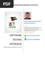 Software Testing Interview - 1698897258390