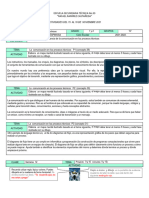 SEMANA 12 (15 Al 19 Noviembre 2021) ALUMNOS-2° GRADO