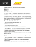 Holley EFI Software Update 6.0 Release | PDF | Software Bug | Fuel ...