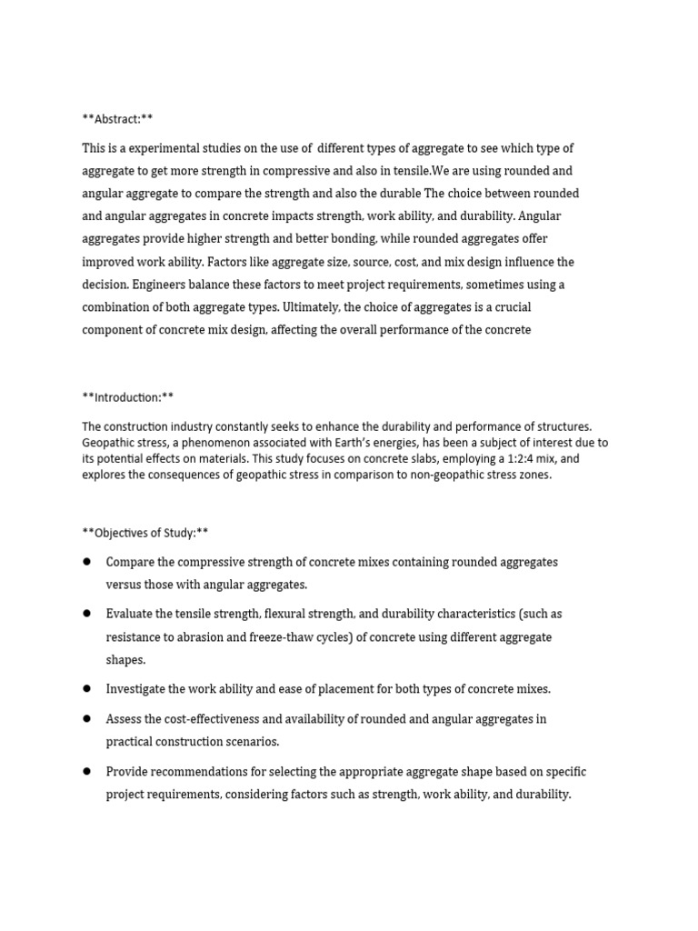 Capstone Project Pdf Concrete Strength Of Materials